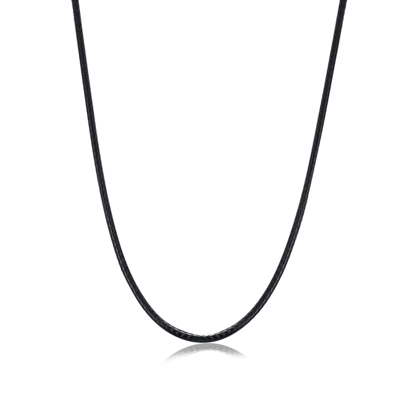 Handmade Cotton 925 Sterling Silver Necklace Men 18" 20" 22" 24" &ndash; 925 sterling silver