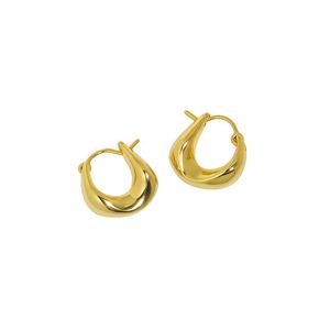 Fashion Geometry Agravity Circles 925 Sterling Silver Hoop Earrings &ndash; 925 sterling silver