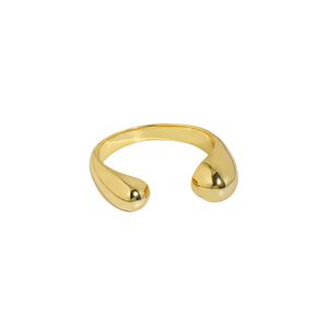 Minimalism Waterdrop 925 Sterling Silver Adjustable Ring &ndash; 925 sterling silver