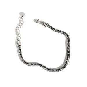 Vintage Snake Chain 925 Sterling Silver Bracelet &ndash; 925 sterling silver