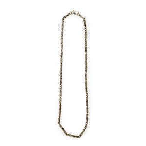 Vintage Bamboo Thai 925 Sterling Silver Chain Necklace Men 18" 20" 22" 24" &ndash; 925 sterling silver