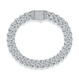 Pavé Cuban Bracelet – 925 sterling silver