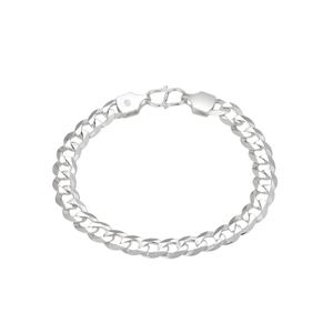Men's 925 Sterling Silver Solid Miami Cuban Link Chain Bracelet &ndash; 925 sterling silver