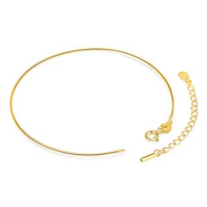 Simple Screw Spiral 925 Sterling Silver Bracelet &ndash; 925 sterling silver