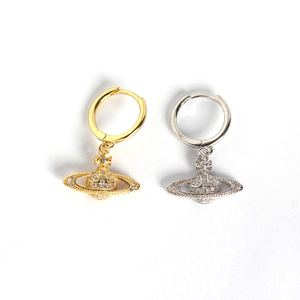 Holiday CZ Planet 925 Sterling Silver Hoop Earrings &ndash; 925 sterling silver
