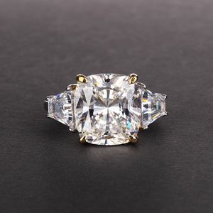 Masculine Radiant CZ 925 Sterling Silver Ring &ndash; 925 sterling silver