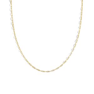 Simple Geometry Hollow Chain 925 Sterling Silver Choker Necklace &ndash; 925 sterling silver