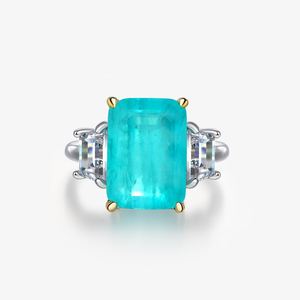 Paraíba Blue Ring – 925 sterling silver