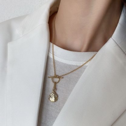 Irregular Moment 925 Sterling Silver Necklace