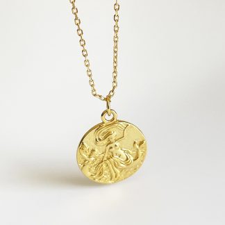 jewelry 925 sterling silver mermaid design internet celebrity INS necklace