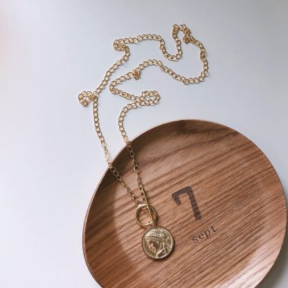925 sterling silver To buckle European and American style double-layer chain necklace short neck chain