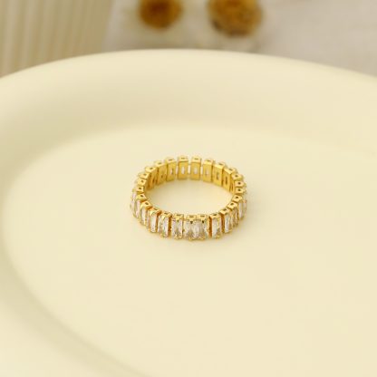 Girl CZ Cubic Suger 925 Sterling Silver Ring