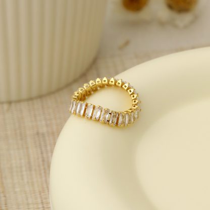 Girl CZ Cubic Suger 925 Sterling Silver Ring