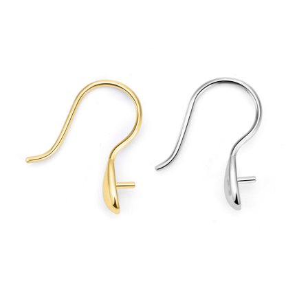 Fashion Wayer Drop 925 Sterling Silver DIY Earring Hooks