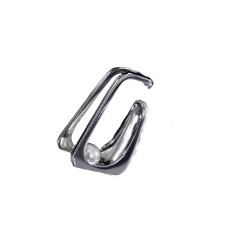 Fashion Geometry Rectangle Shell Pearl 925 Sterling Silver Non-Pierced Earring(Single)