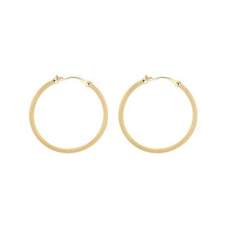 Geometric 925 Sterling Silver Round Matte Frosted Circle Hoop Earrings
