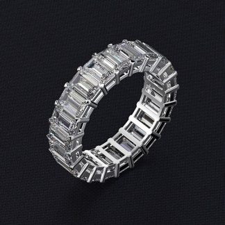 Elegant 5A CZ Wheel 925 Sterling Silver Ring