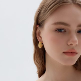 Chunky Office Electroforming Large Light Bold Look Exaggerated Jewelry Extra 999 Sterling Silver Round Hoop Earrings