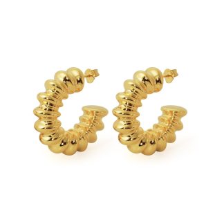Hollow Chunky Electroforming Earrings Large Light 999 Sterling Silver Exaggerated Jewelry Bold Extra Large Statement Earrings