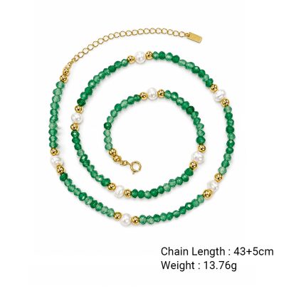Freshwater Pearl Beaded 18k Gold Plating Women Hypoallergenic Fine Jewellery Holiday Gift 925 Sterling Silver Necklace