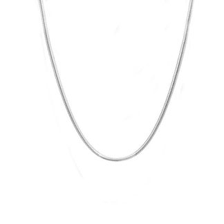 Snake Sterling Silver Chain 925 Sterling Silver 16″ 18″ 20″