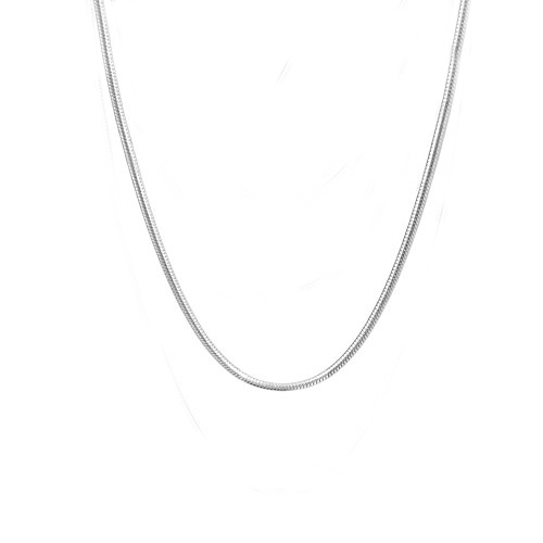 Snake Sterling Silver Chain 925 Sterling Silver 16" 18" 20"