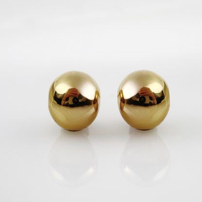 Elegant Women High-End Bean Luxury Chic Design 925 Sterling Silver Earrings