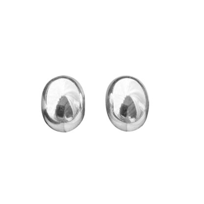 Elegant Women High-End Bean Luxury Chic Design 925 Sterling Silver Earrings