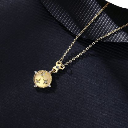 Women CZ Star Constellation 925 Sterling Silver Necklace